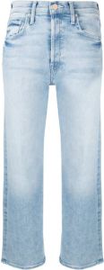 MOTHER Jeans met enkelbandje Blauw