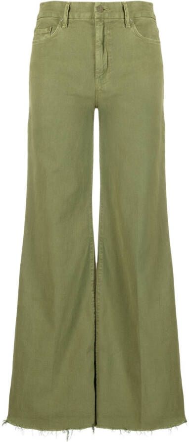 MOTHER Flared jeans Groen