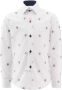 Moustache Blouse met borduurwerk Wit - Thumbnail 1