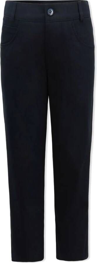 Moustache Stretch pantalon Blauw