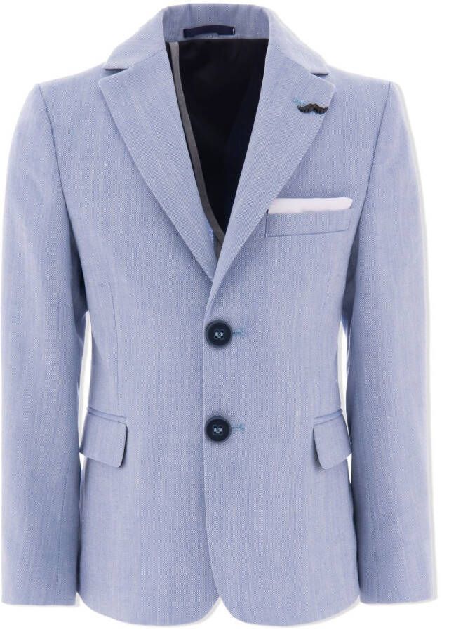 Moustache Getailleerde blazer Blauw