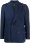 MP Massimo Piombo Blazer met dubbele rij knopen Blauw - Thumbnail 1