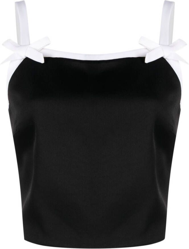 MSGM Cropped top Zwart