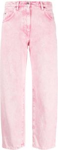 MSGM Cropped jeans Roze