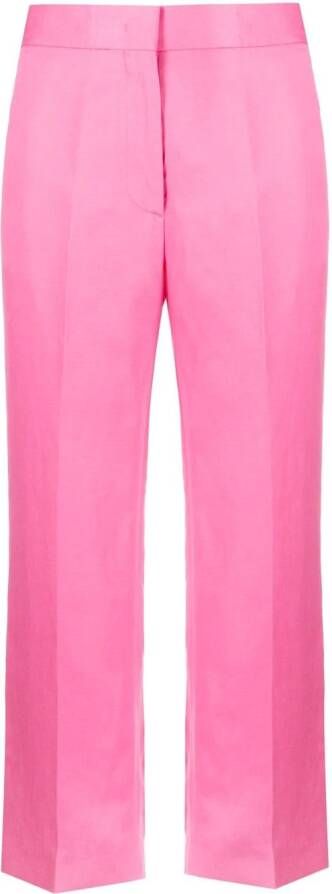 MSGM Cropped pantalon Roze