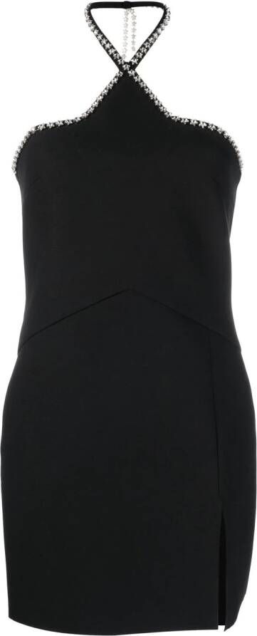 MSGM Mini-jurk met halternek Zwart