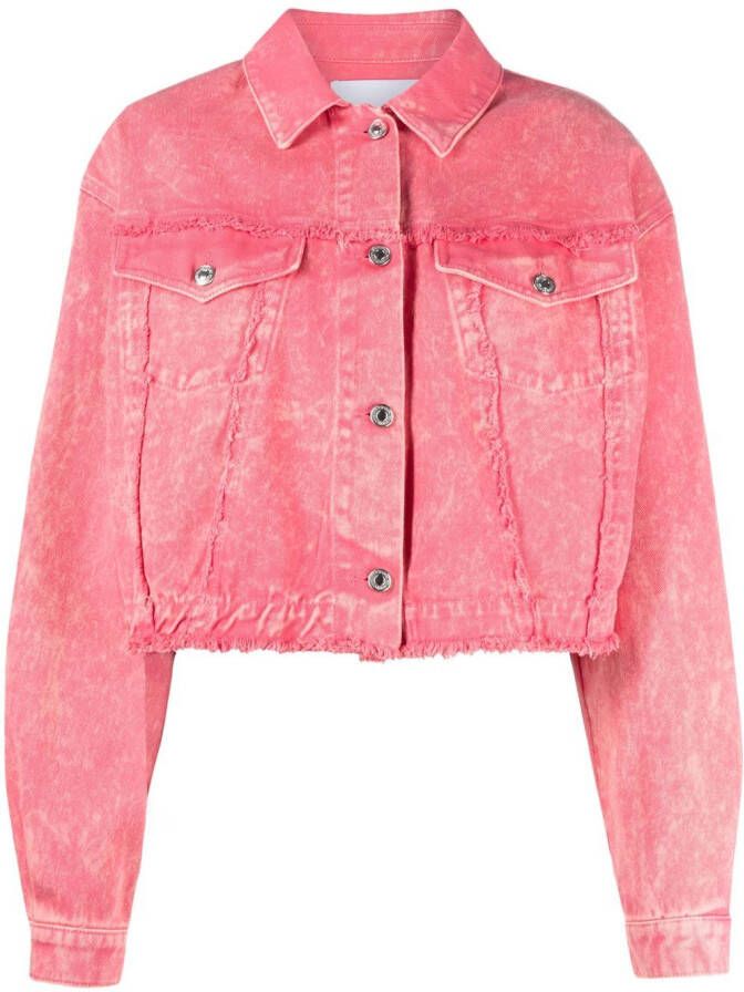 MSGM Denim jack Roze