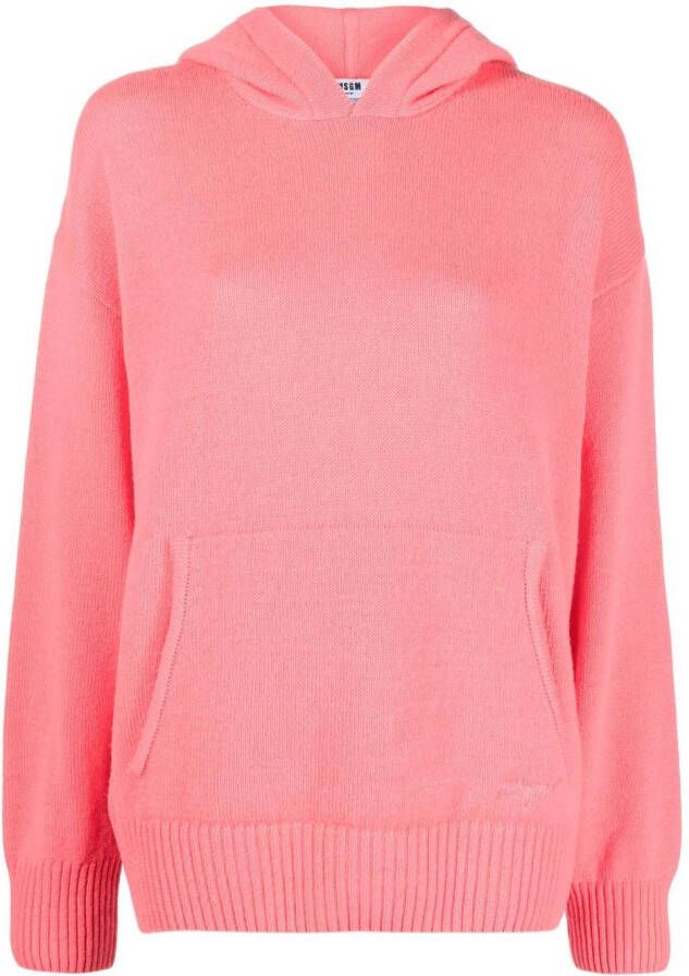 MSGM Gebreide sweater Roze