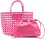 MSGM Geweven shopper Roze - Thumbnail 1