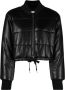 MSGM Glanzend donsjack Zwart - Thumbnail 1