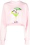 MSGM Cropped sweater Roze - Thumbnail 1
