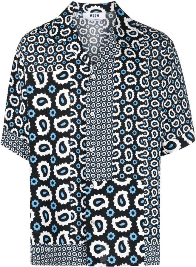 MSGM Overhemd met print Wit