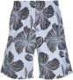 MSGM Bermuda shorts met print Blauw - Thumbnail 1