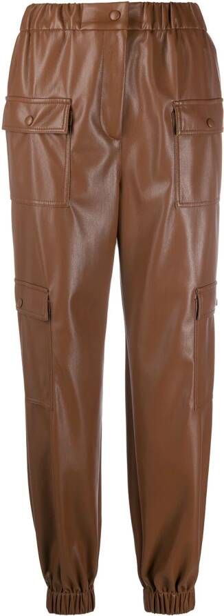 MSGM High waist broek Bruin