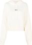 MSGM Hoodie met logoprint Beige - Thumbnail 1
