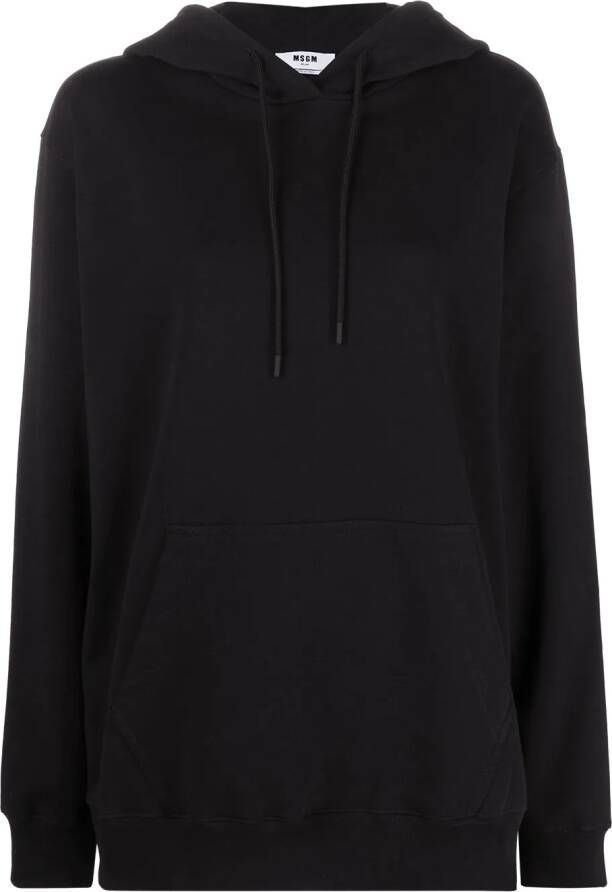MSGM Hoodie met logoprint Zwart