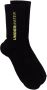 MSGM Intarsia sokken Zwart - Thumbnail 1