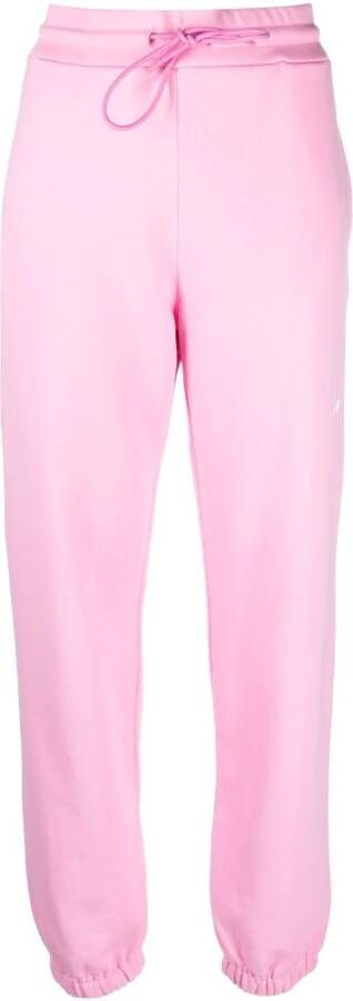 MSGM Trainingsbroek met logoprint Roze