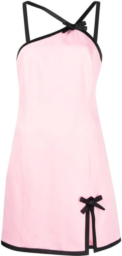 MSGM Jurk met contrasterende afwerking Roze
