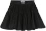 MSGM Kids Flared rok Zwart - Thumbnail 1