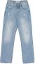 MSGM Kids Jeans met gerafeld-effect Blauw - Thumbnail 1
