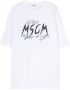 MSGM Kids T-shirt met logoprint Wit - Thumbnail 1