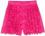 MSGM Kids Mini-shorts met ruches Roze - Thumbnail 1