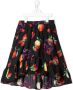 MSGM Kids Rok met fruitprint Zwart - Thumbnail 1