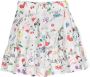 MSGM Kids Rok met grafische print Wit - Thumbnail 1