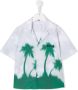 MSGM Kids Shirt met logoprint Wit - Thumbnail 1