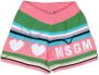 MSGM Kids Shorts met logo Roze - Thumbnail 1