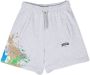 MSGM Kids Shorts met print Grijs - Thumbnail 1