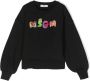 MSGM Kids Sweater met logo Zwart - Thumbnail 1
