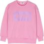 MSGM Kids Sweater met logoprint Roze - Thumbnail 1