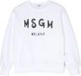 MSGM Kids Sweater met logoprint Wit - Thumbnail 1