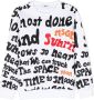 MSGM Kids Sweater met print Wit - Thumbnail 1