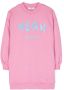 MSGM Kids Sweaterjurk met logoprint Roze - Thumbnail 1