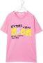 MSGM Kids T-shirt met logoprint Roze - Thumbnail 1