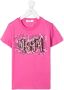 MSGM Kids T-shirt met pailletten Roze - Thumbnail 1