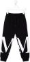 MSGM Kids Trainingsbroek met logoprint Zwart - Thumbnail 1