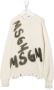 MSGM Kids Trui met logoprint Beige - Thumbnail 1