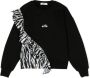 MSGM Kids Sweater met zebraprint Zwart - Thumbnail 1