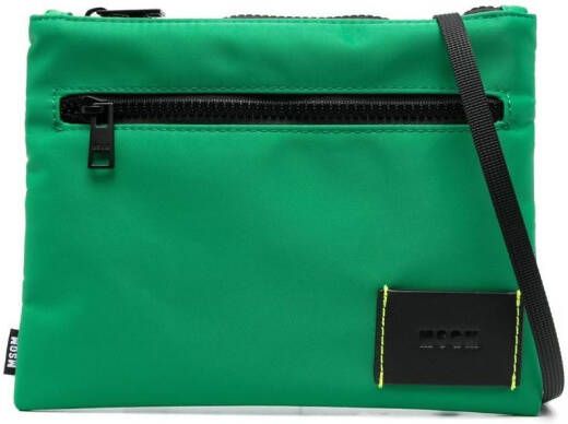 MSGM Messengertas met logopatch Groen