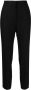 MSGM Mid waist pantalon Zwart - Thumbnail 1