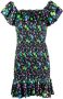MSGM Mini-jurk met jacquard Zwart - Thumbnail 1