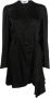 MSGM Mini-jurk met monogramprint Zwart - Thumbnail 1