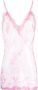 MSGM Mini-jurk met pailletten Roze - Thumbnail 1