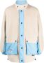 MSGM Omkeerbaar jack Blauw - Thumbnail 1