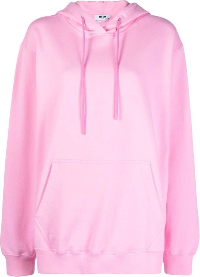 MSGM Oversized hoodie Roze