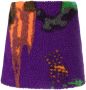 MSGM Rok met print Paars - Thumbnail 1